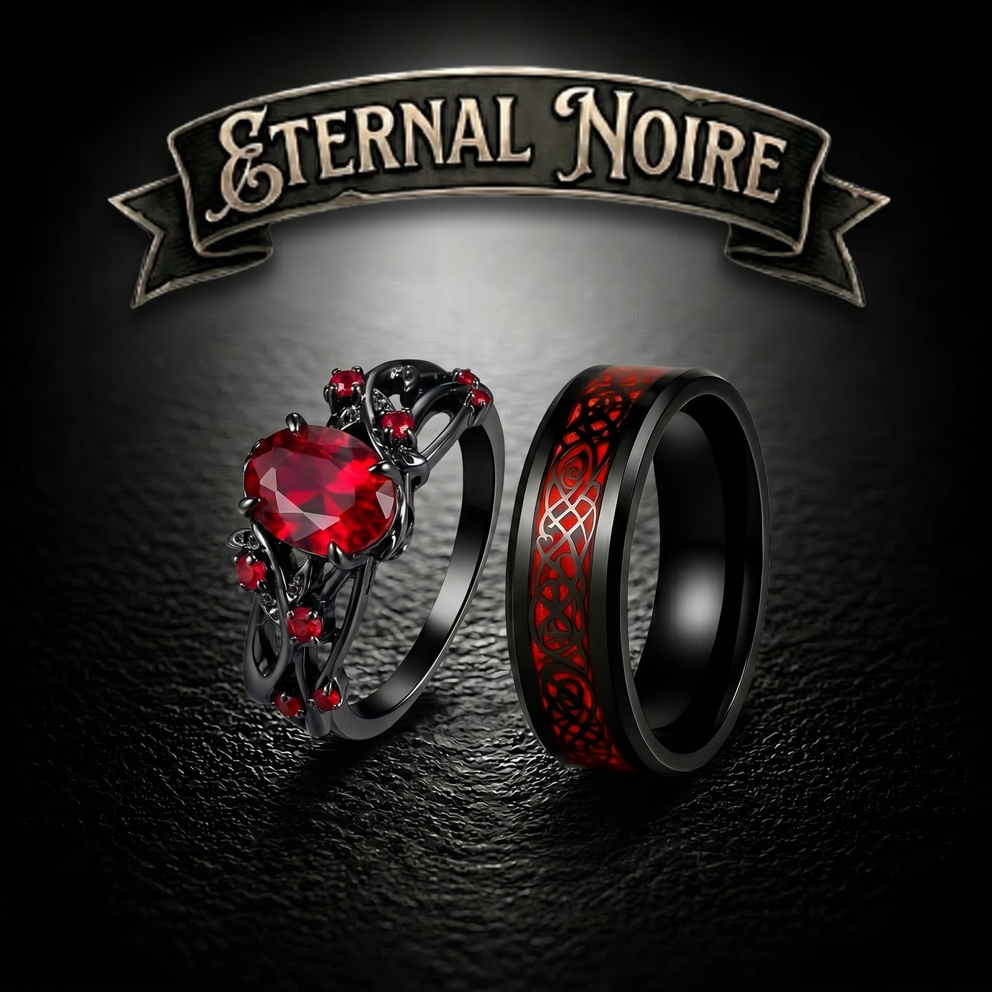Anillos Compromiso DARKS